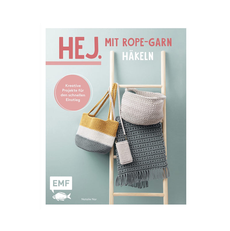 Hej. Mit Rope-Garn häkeln super easy